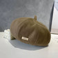 Classic Solid Color Beret Hat For Women Fashion