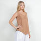 Women's 100% Cotton Gauze Dominica Tank Top Casual
