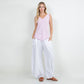 Women's 100% Cotton Gauze Dominica Tank Top Casual