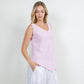 Women's 100% Cotton Gauze Dominica Tank Top Casual