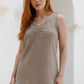 Women's 100% Cotton Gauze Dominica Tank Top Casual