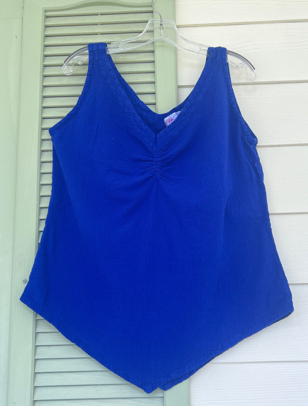 Women's 100% Cotton Gauze Dominica Tank Top Casual