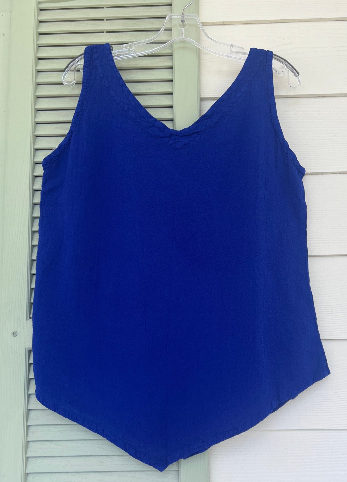 Women's 100% Cotton Gauze Dominica Tank Top Casual