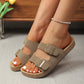 Buckle Strap Open Toe Sandals For Women Casual