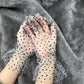 Elegant Black Stretchy Gloves For Women Summer Occasions