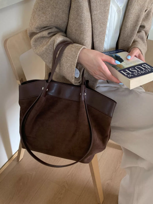 Lightweight Classic Color Tote Bag For Women Everyday